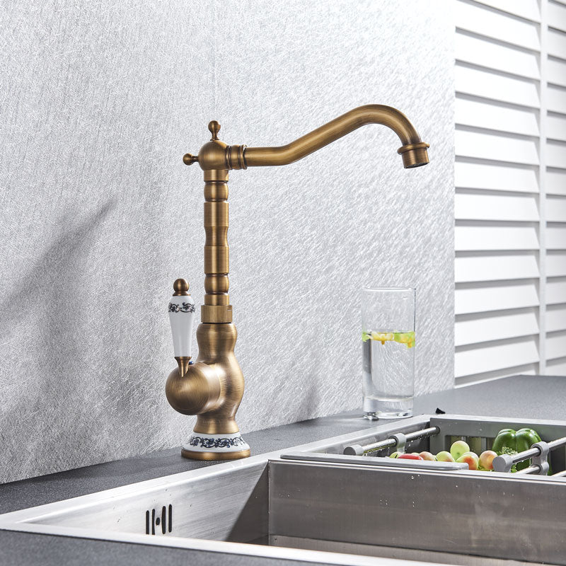 Skanto | Antique Concise Kitchen Faucet