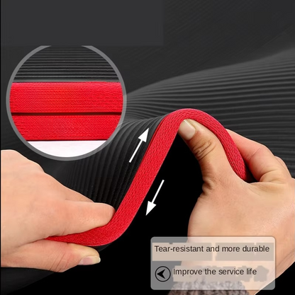 Skanto | Extra Thick 0.39 Inch Non-Slip Exercise and Yoga Mat with Carrying Strap