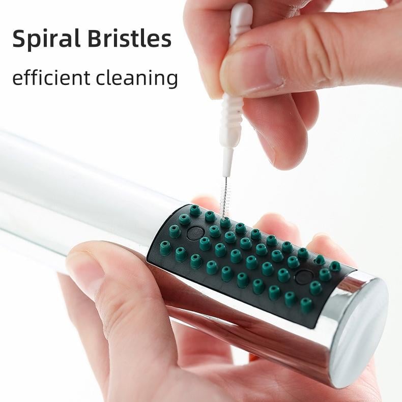 BowLift | Precision Cleaning Brush Set | 30-Pack | Nylon Bristles with PP Handle | Multi-Surface Use