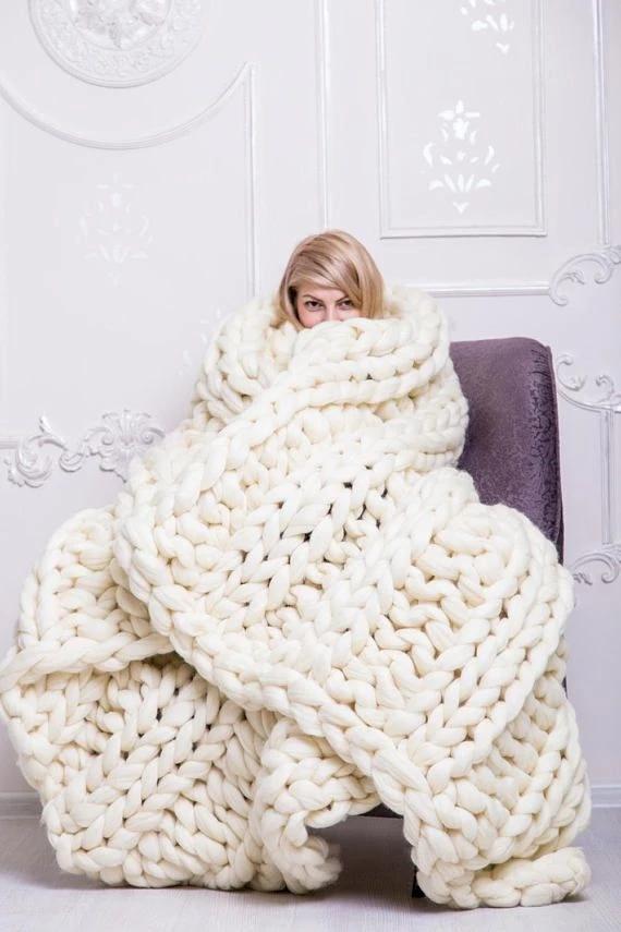 Skanto | Chunky Knit Blanket