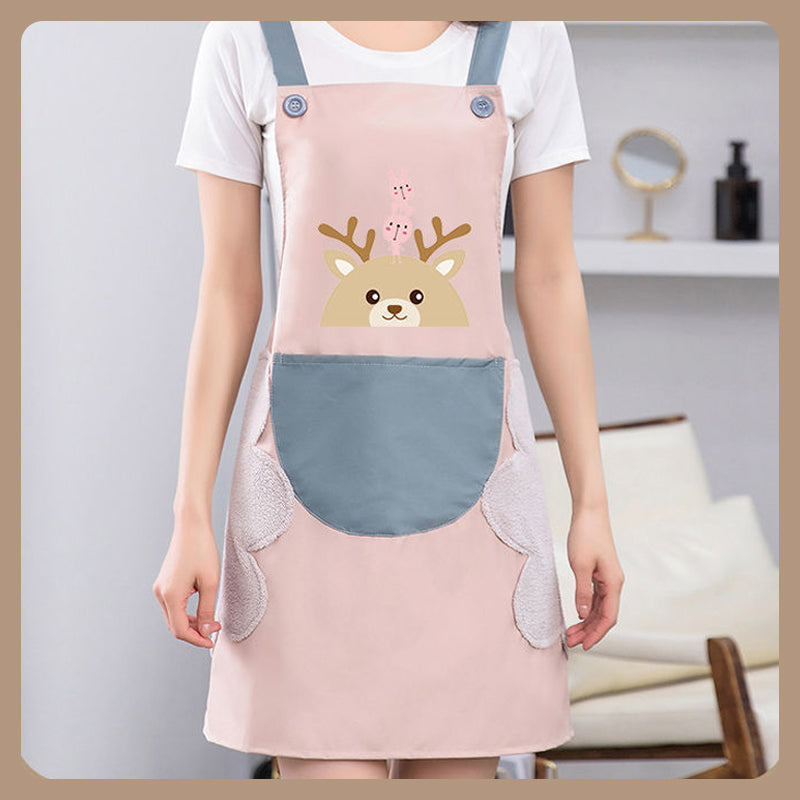 Cartoon Cute Little Deer Apron | Bowlift
