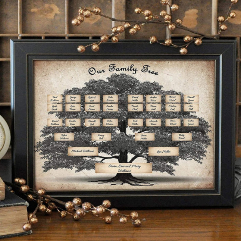 Skanto Family Tree Chart | Ancestry & Genealogy Overview | Multicolor