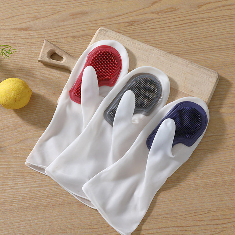 Silicon Dish Scrubber Gloves | Bowlift
