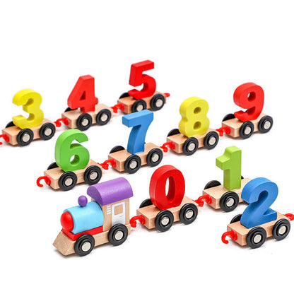 Skanto | Wooden Digital Train Toy