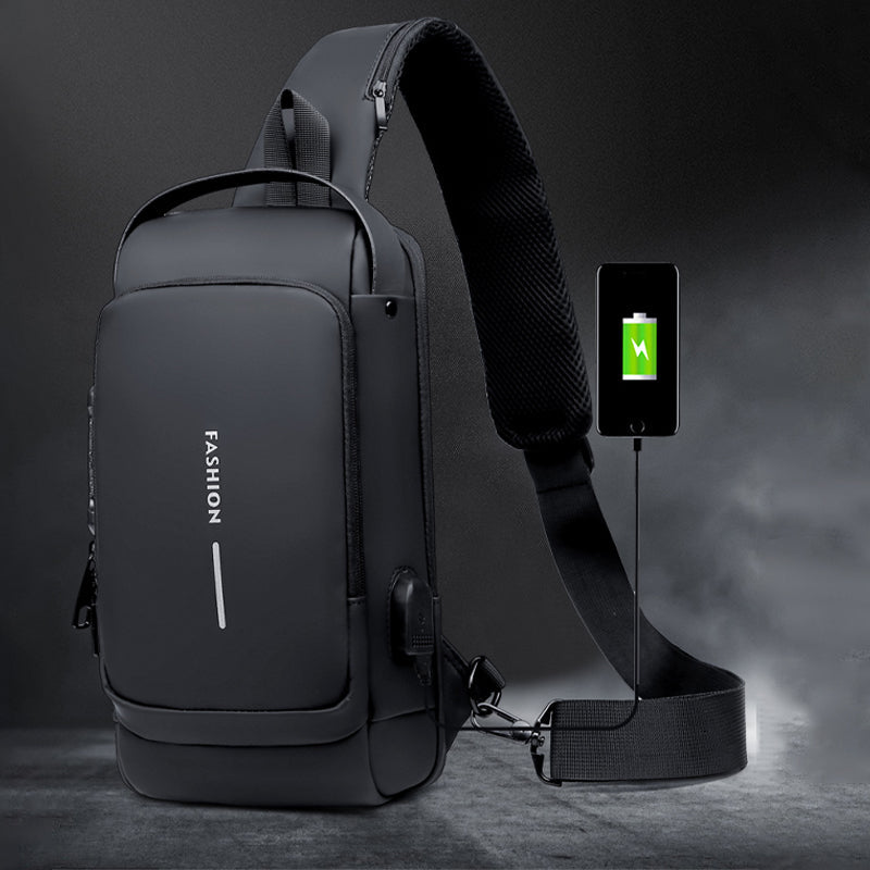 Men's Casual Multifunctional Anti-theft Chest Bag | Karnz