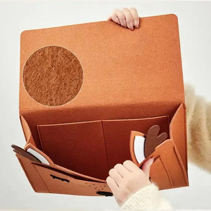 Hanging bag for bedside storage | Karnz
