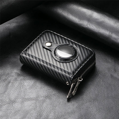 BowLift | Intelligent AirTag-Zip RFID Leather Wallet