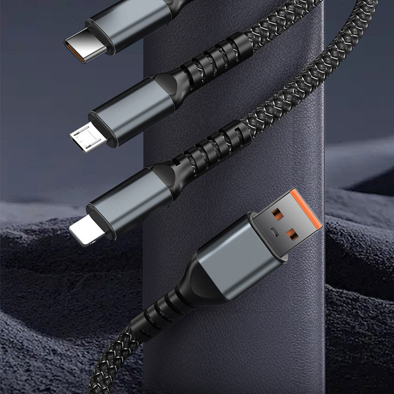 BowLift | Super Fast Charging 3-in-1 Data Cable