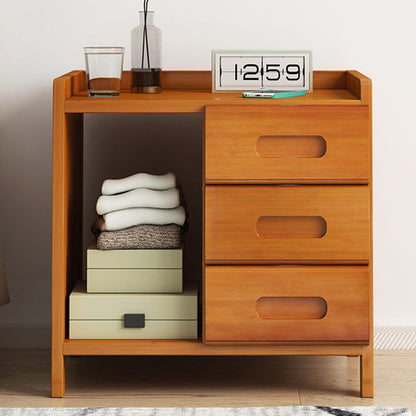 Sandsberg | BambooLux Nightstand | Minimalist Bamboo Design | 1-2 Drawers | Sustainable & Functional for the Bedroom