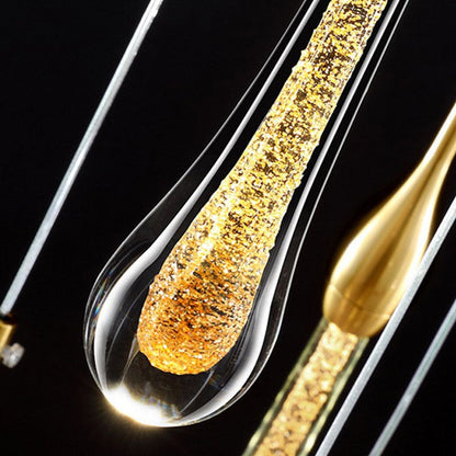 Skanto | Modern Luxury Teardrop Glass LED Wall Lamp For Bedroom