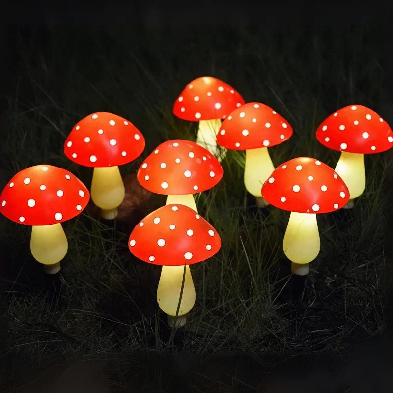 BowLift | MoonlitMushrooms Solar Garden Lights