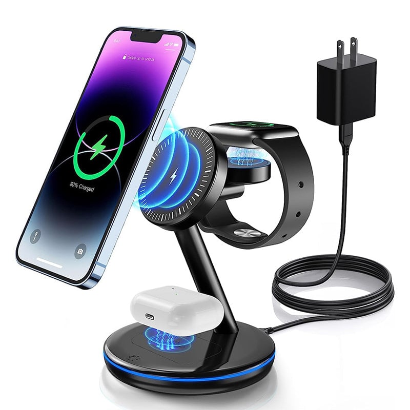 Skanto | Foldable Magnetic 3-in-1 Wireless Charger