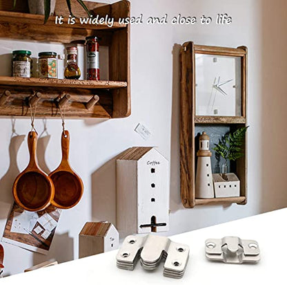 BowLift | Interlock Hanging Clip — Stainless Steel Wall Art Hooks with Secure Hold (5 Pieces)