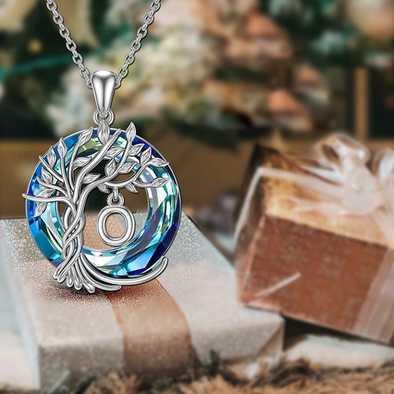 BowLift | Tree of Life Crystal Pendant Necklace