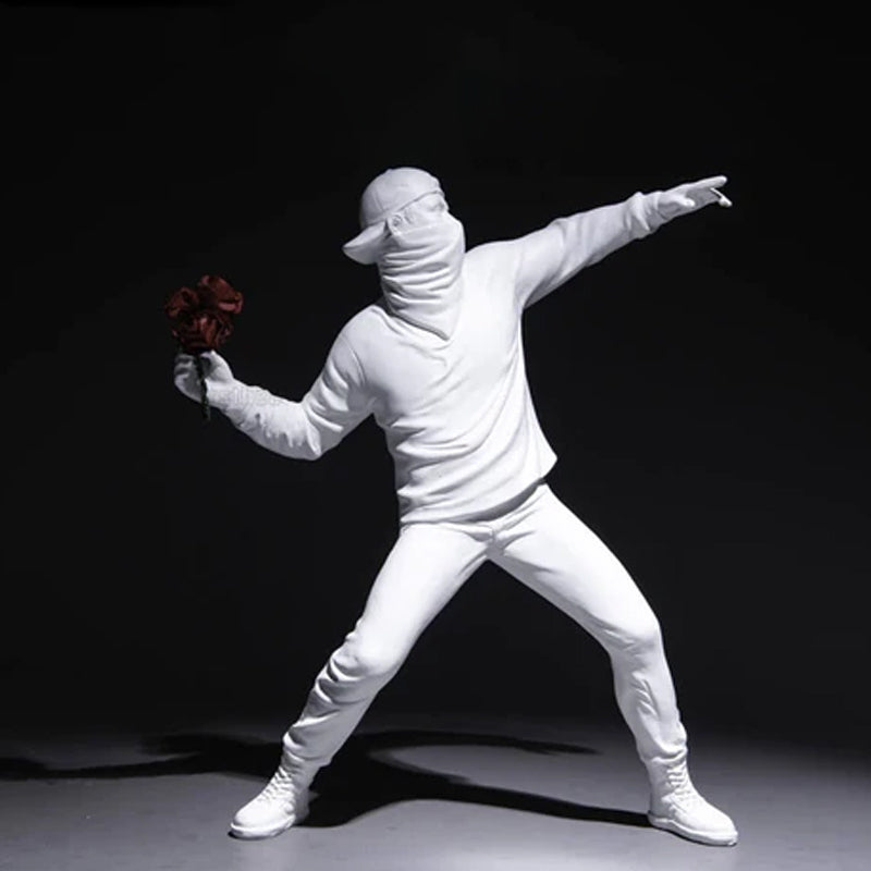 Skanto | Banksy Flower Rebel Ornament