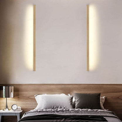 ZenBeam Japanese LED Wall Light | Solid Wood Design | Modern Accent Light