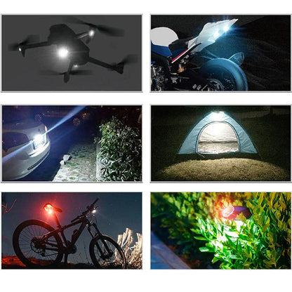 BowLift | Wireless LED Motorcycle Tail Light – Rechargeable Remote Control for Brake and Warning Light
