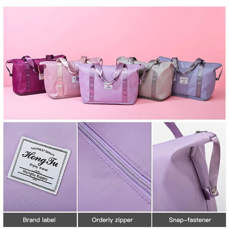 BowLift | High-capacity Double-layer Wet Separation Travelling Bag