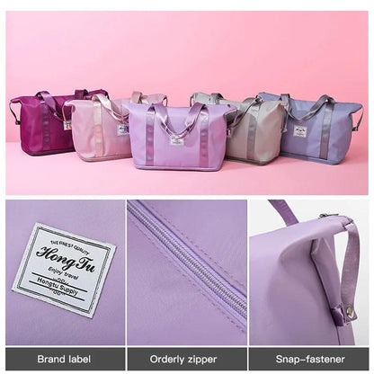 BowLift | High-capacity Double-layer Wet Separation Travelling Bag