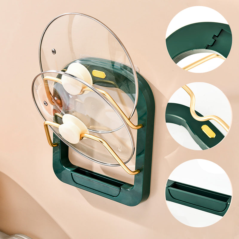 Wall Mounted Pot Lid Holder | Bowlift