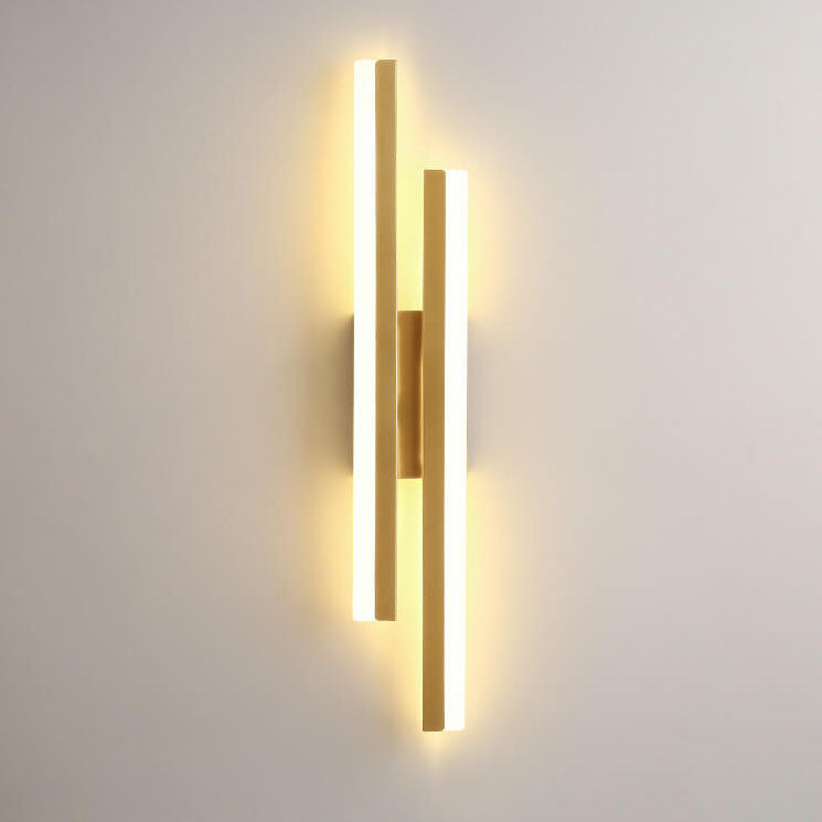 Skanto | LuxLine Modern LED Wall Lamp | Minimalist Design | Iron & Acrylic | Dimmable Light