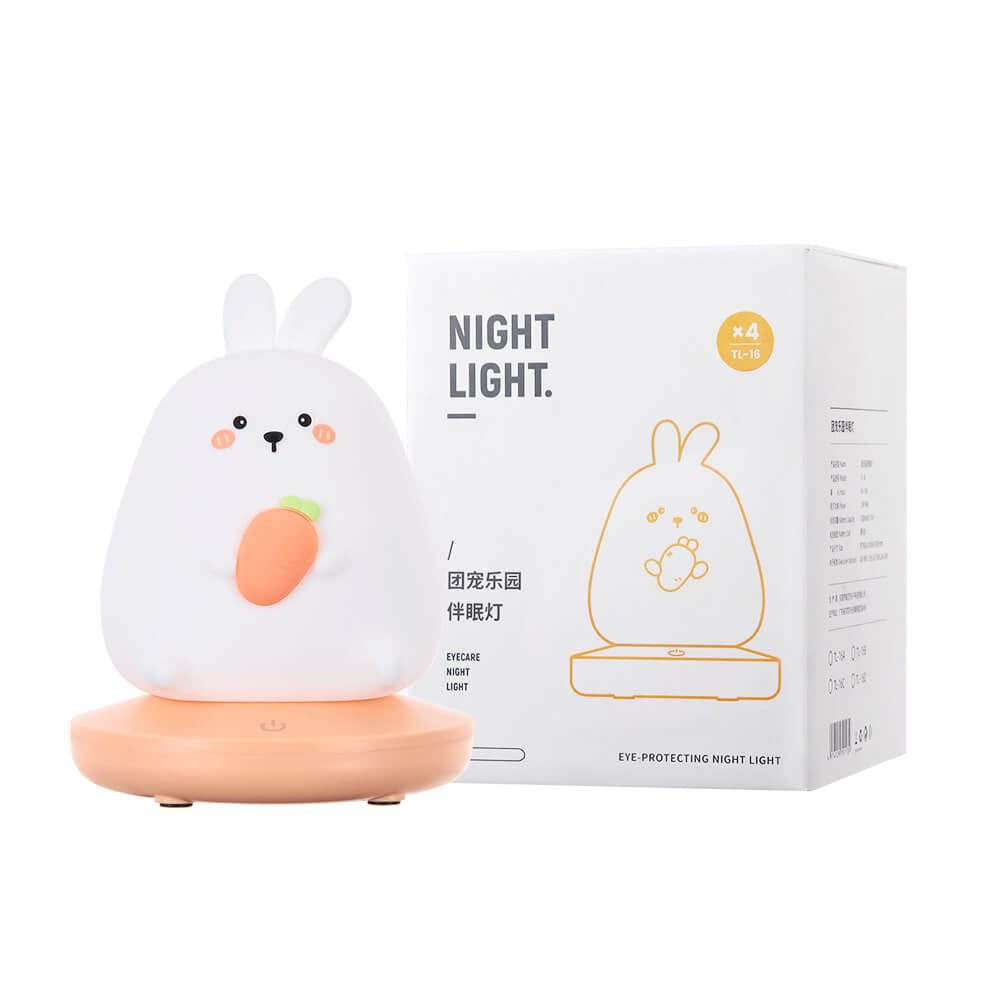 Frendorf | Animal LED Night Lamp | Cute Silicone Design | Integrated LED