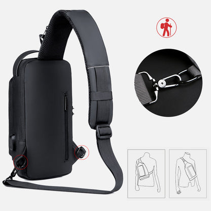 Men's Casual Multifunctional Anti-theft Chest Bag | Karnz