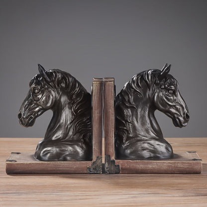 HorseHead - Stylish Bookend in Animal Shape Bowlift