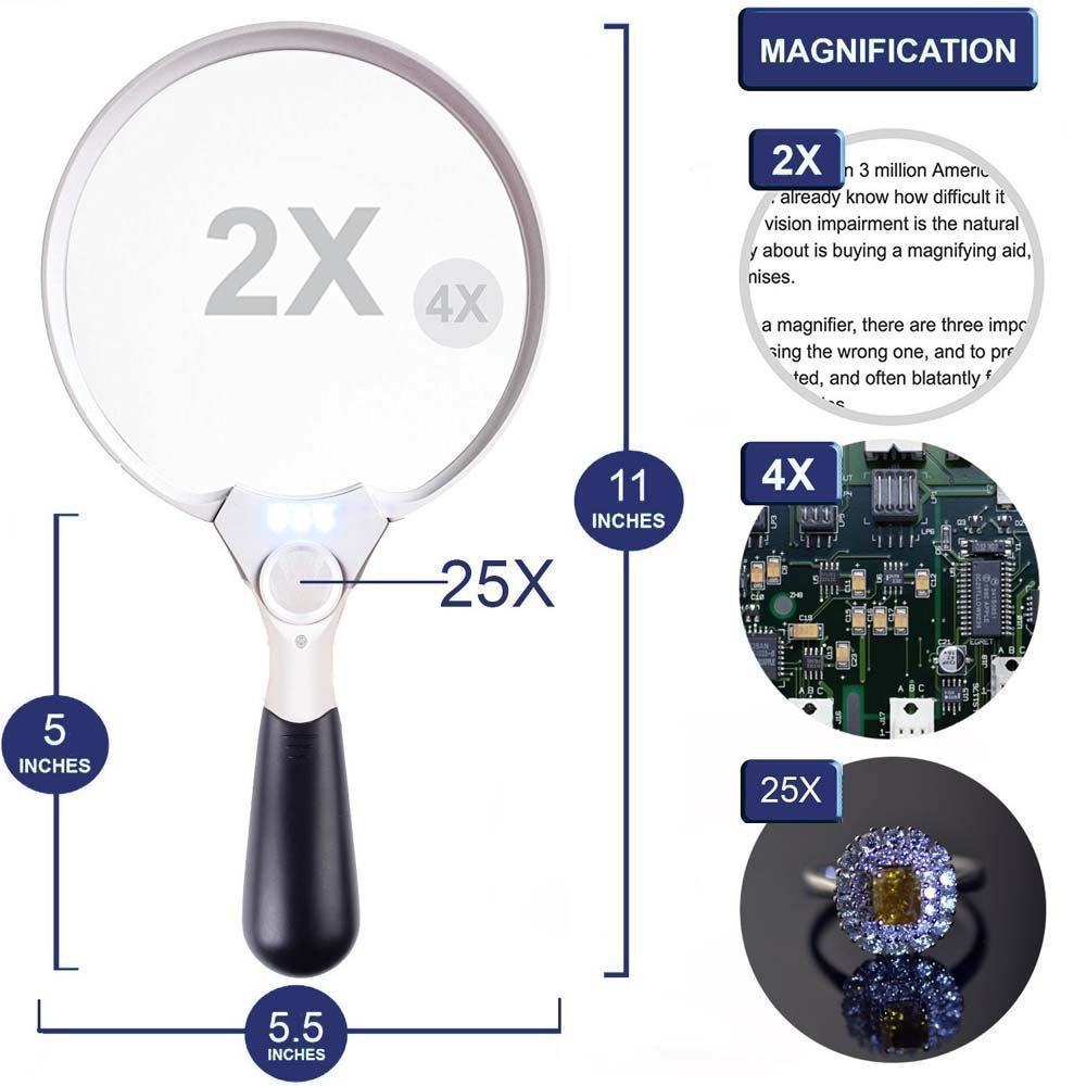 Skanto | LED Reading Magnifier