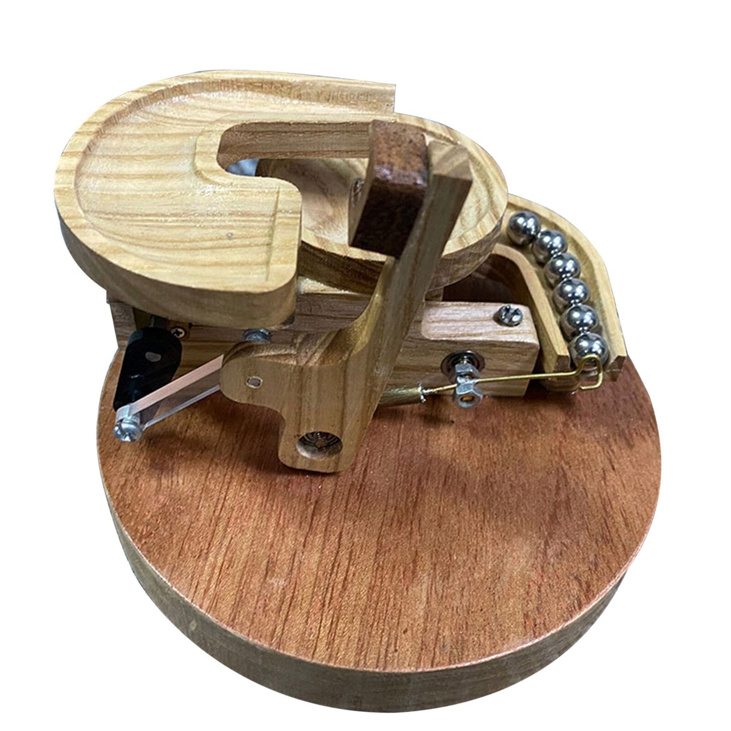 BowLift | Eternal Motion Wooden Marble Machine