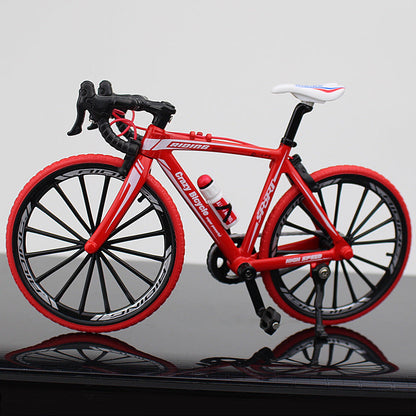 Full-scale bicycle model for self-assembly