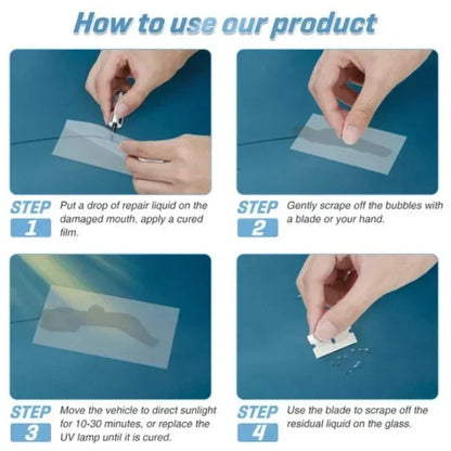 Skanto | Glass Repair: Cracks Gone Glass Repair Kit