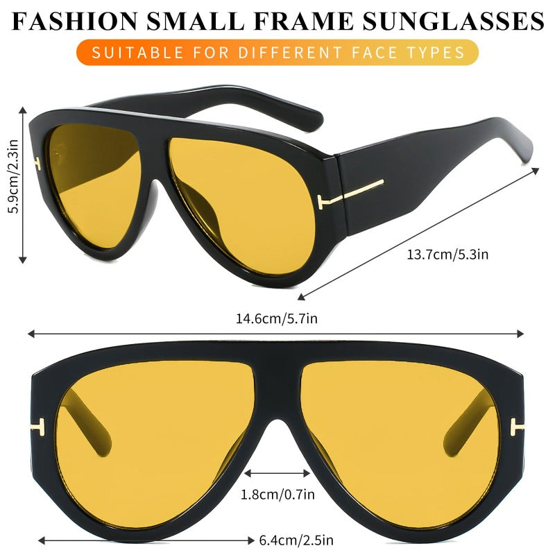 Oversized UV400 Aviator Sunglasses Kalsten