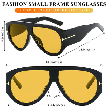 Oversized UV400 Aviator Sunglasses Karnz