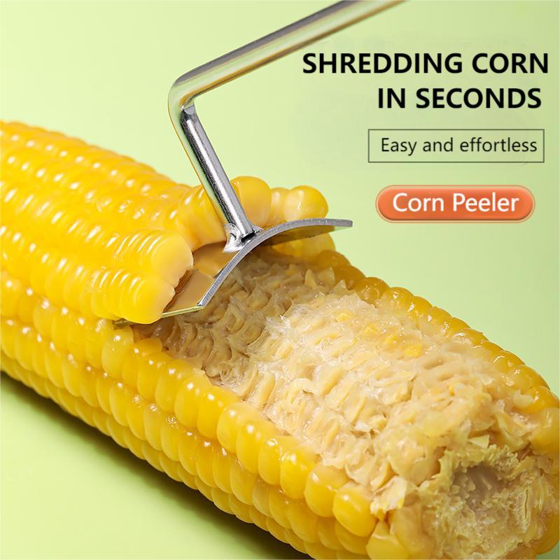 BowLift | Eptchn Long Handle Stainless Steel Corn Stripping Tool