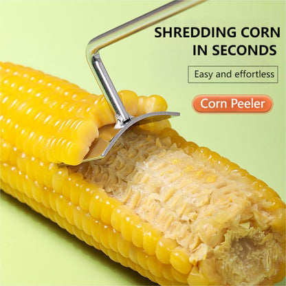 BowLift | Eptchn Long Handle Stainless Steel Corn Stripping Tool