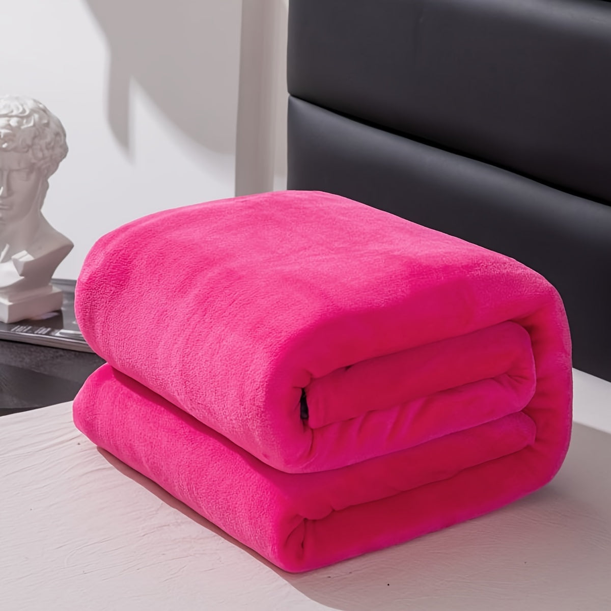 Skanto | Soft and Warm Grey Flannel Blanket for All Seasons