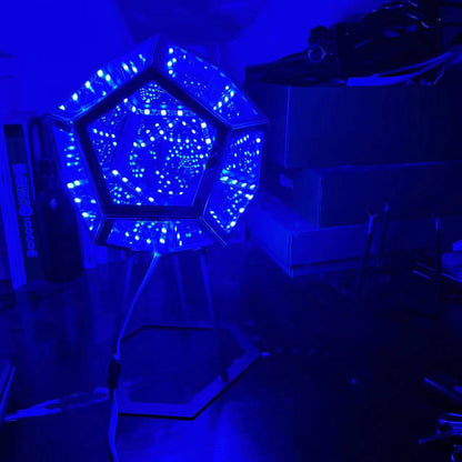 Skanto | Infinity Dodecahedron LED Night Light Art Table Lamp