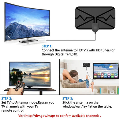 2023 Upgrade DIGITAL HDTV ANTENNA 4K | Karnz