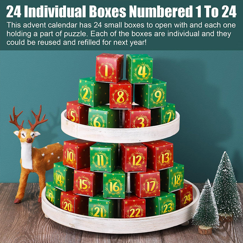 Skanto | Christmas Puzzle Advent Calendar - Christmas Gift