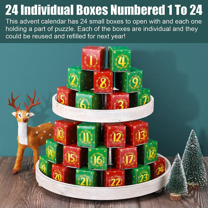 Skanto | Christmas Puzzle Advent Calendar - Christmas Gift