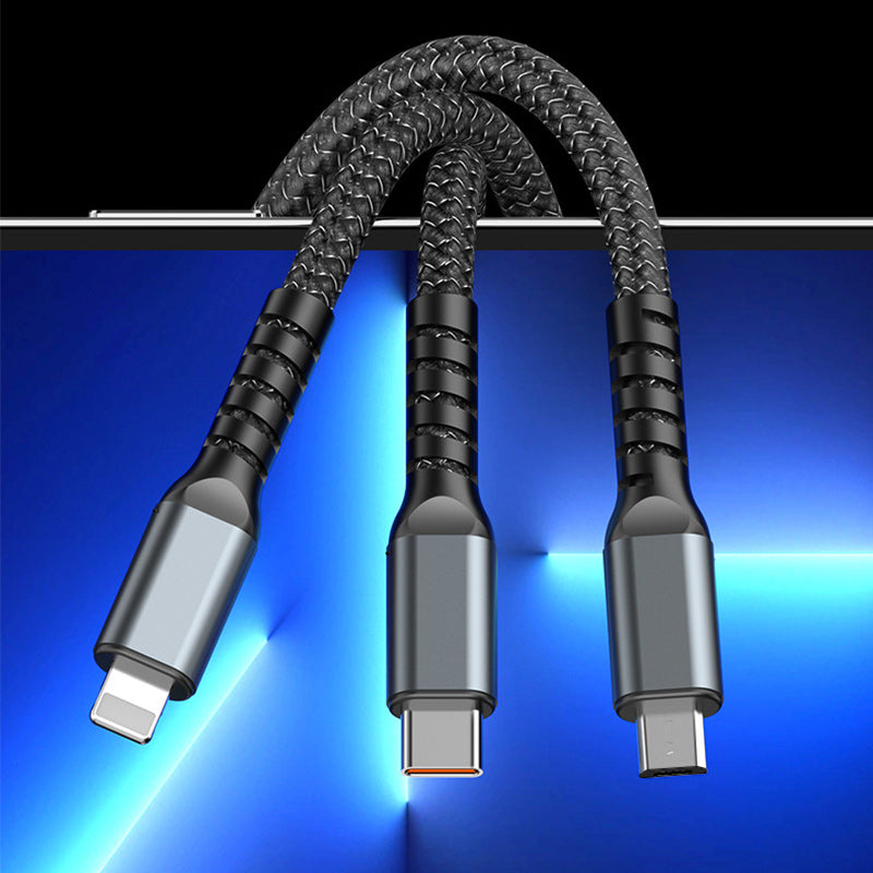 BowLift | Super Fast Charging 3-in-1 Data Cable