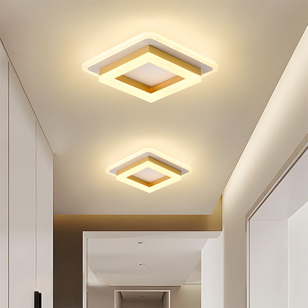 Skanto | Square LED Ceiling Lamp for Modern Interiors