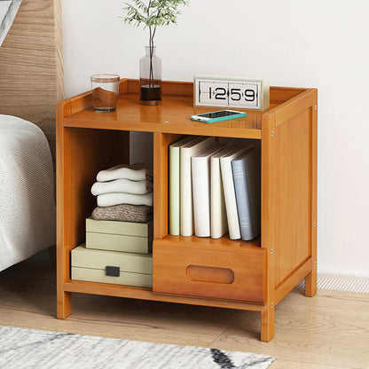 Sandsberg | BambooLux Nightstand | Minimalist Bamboo Design | 1-2 Drawers | Sustainable & Functional for the Bedroom