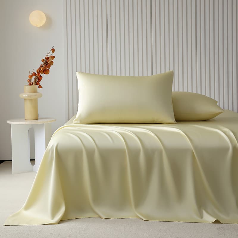 Cooling Tencel Breathable Bed Sheets for Summer Nude Sleep | Karnz