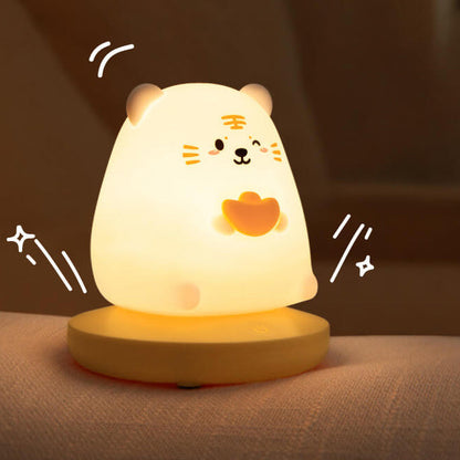 Frendorf | Animal LED Night Lamp | Cute Silicone Design | Integrated LED