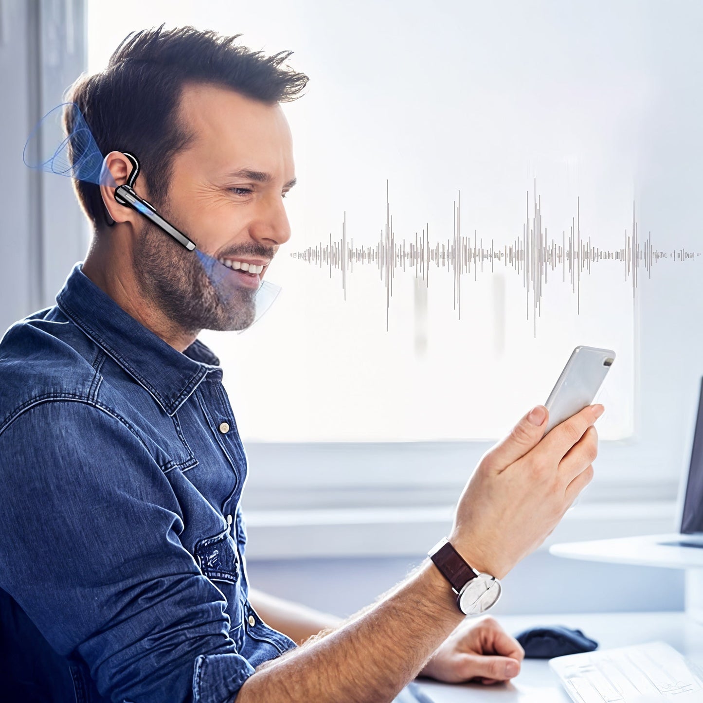 Dual Mic Noise Cancelling Headset – Superior noise cancellation Kalsten