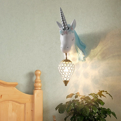 Skanto | Magical Unicorn Wall Lamp for Kids – Playful & Warm Light