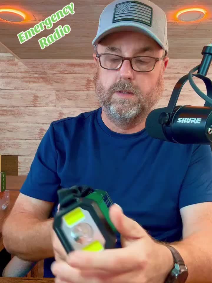 Karnz | StormMate X10 Emergency Radio with 10,000 mAh Powerbank | Solar, Crank & USB-C | LED Light, SOS Alarm & Compass | AM/FM/NOAA