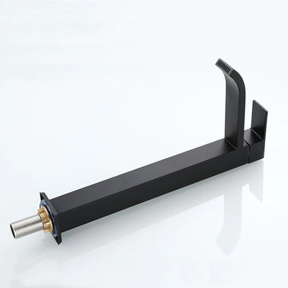 Skanto | Matte Black Cold Water Single Faucet for Sink Installation